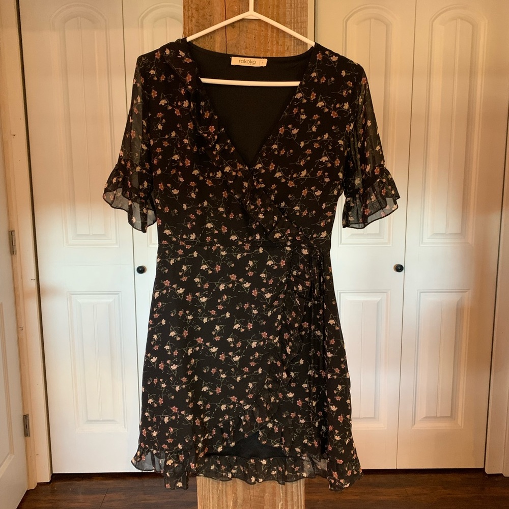 Ruffle blossom dress